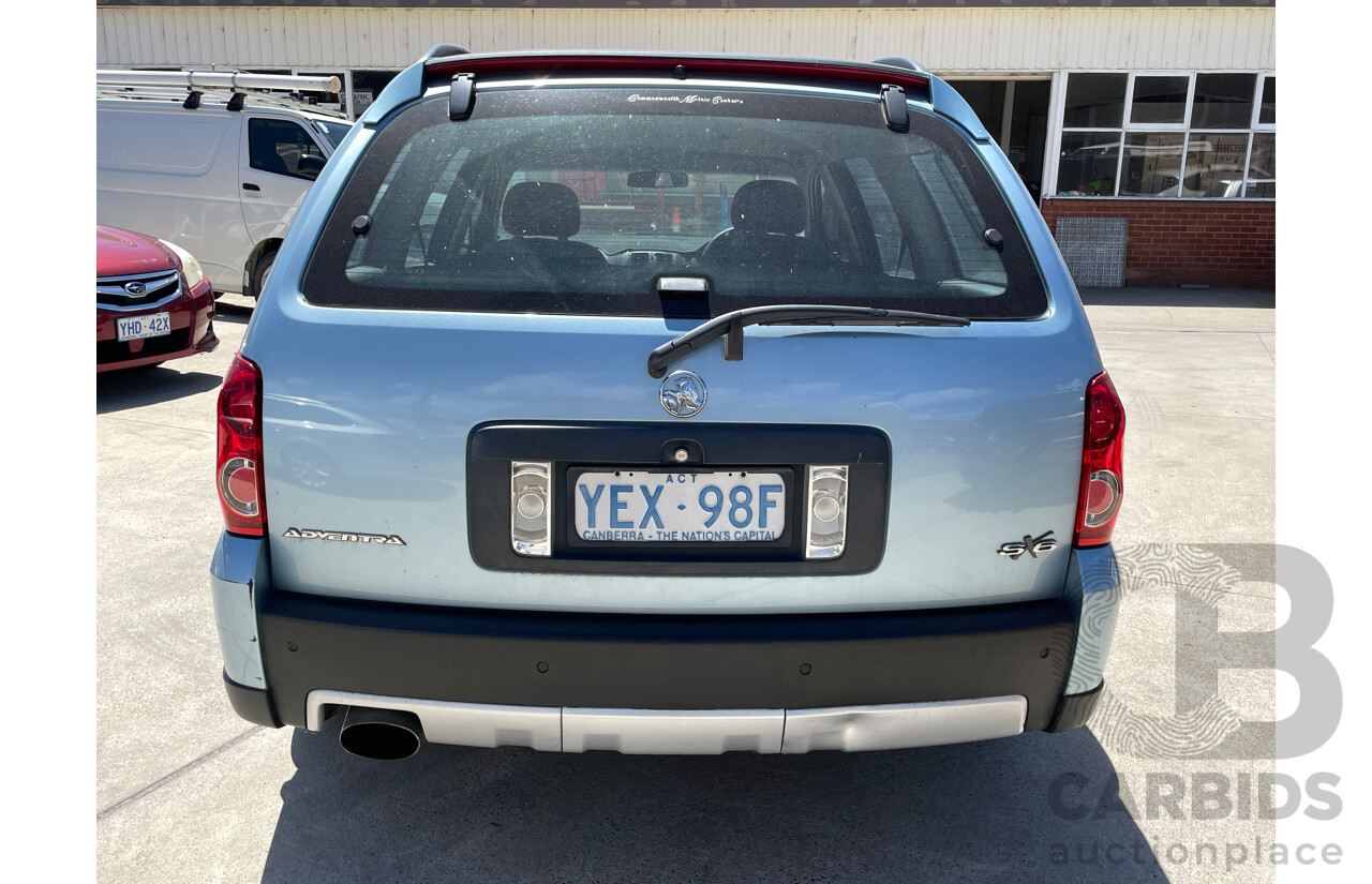 9/2006 Holden Adventra SX6 VZ MY06 4d Wagon Blue 3.6L
