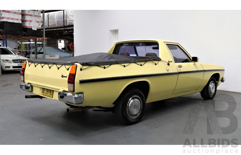11/1981 Holden Kingswood WB Utility - Lot 1429514 | CARBIDS