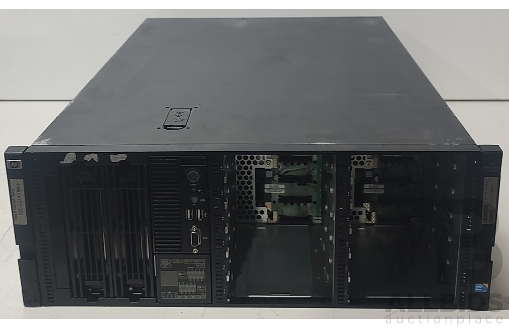 HP Storageworks D2D Backup System Dual Intel Xeon (W5580) 3.2GHz-3.46GHz 4-Core CPU 4RU Server