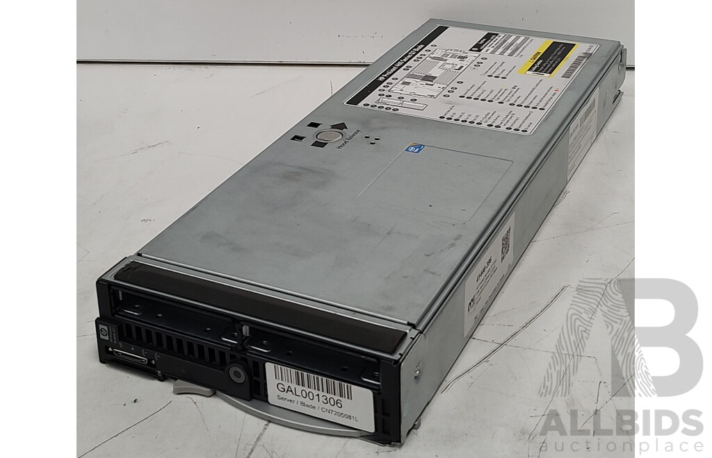 HP Proliant BL460c G7 Dual Intel Xeon (E5649) 2.53GHz-2.93GHz 6-Core CPU Blade Server