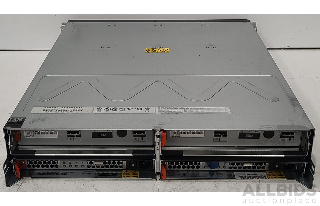 IBM (2U Chassis-1) 12 Bay (1668GB Installed) Hard Drive Array