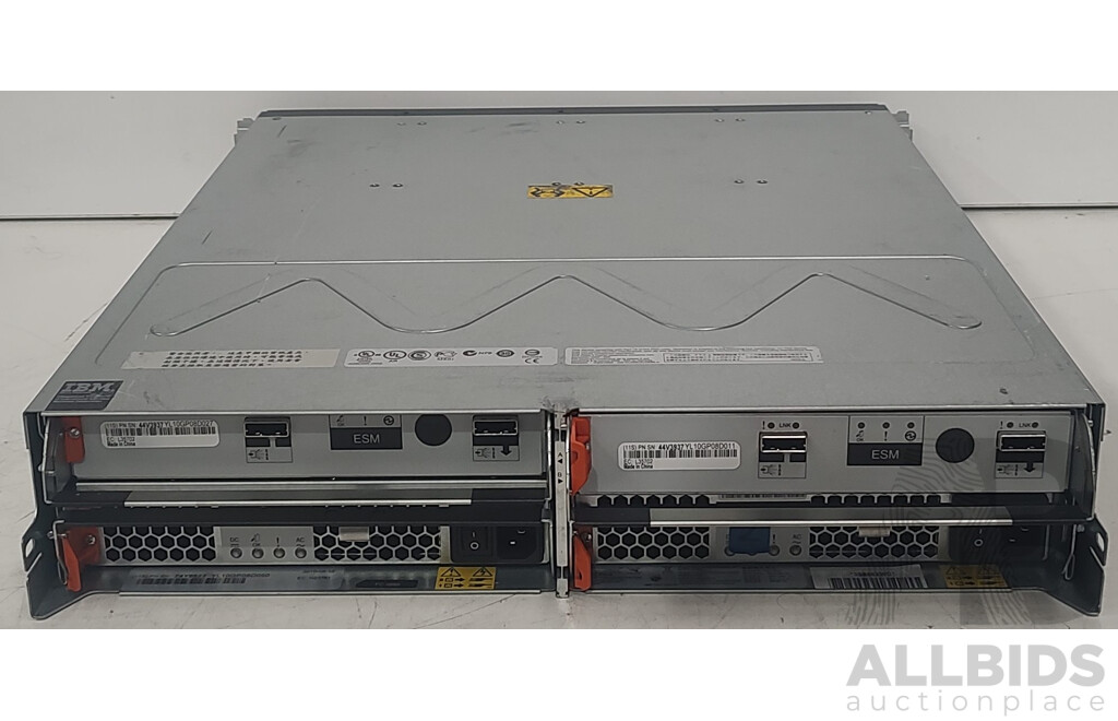 IBM (2U Chassis-1) 12 Bay (1668GB Installed) Hard Drive Array