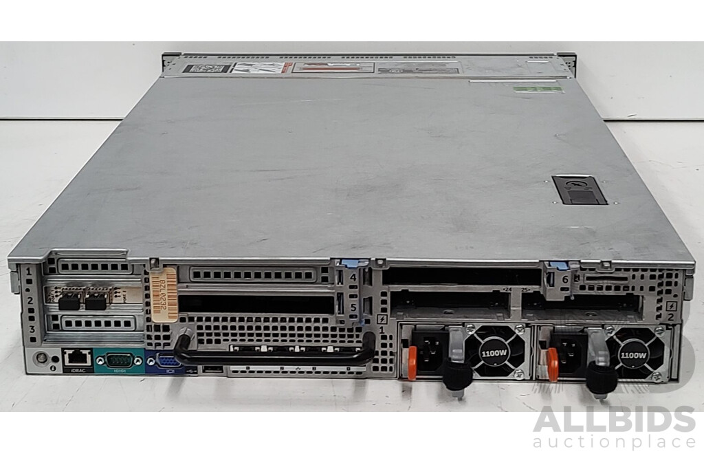 Dell PowerEdge R720xd Dual Intel Xeon (E5-2650 v2) 2.6GHz-3.4Ghz 8-Core CPU 2RU Server