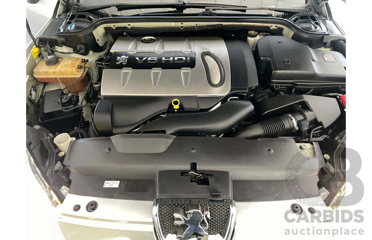 1/2008 Peugeot 407 SV HDi Touring MY07 4d Wagon Silver 2.7L