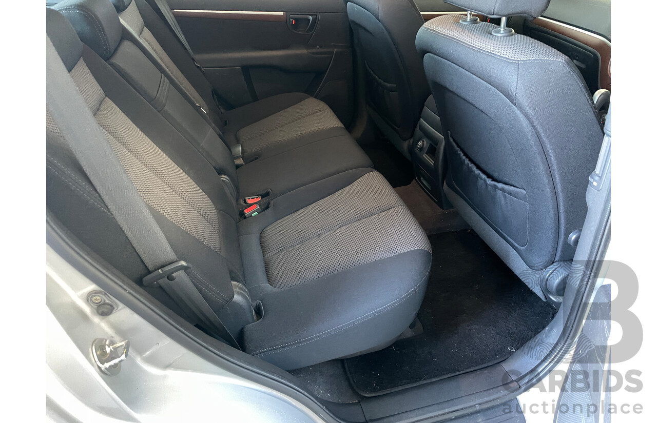 3/2008 Hyundai Santa Fe SX CRDi (4x4) CM MY08 UPGRADE 4d Wagon Silver 2.2L