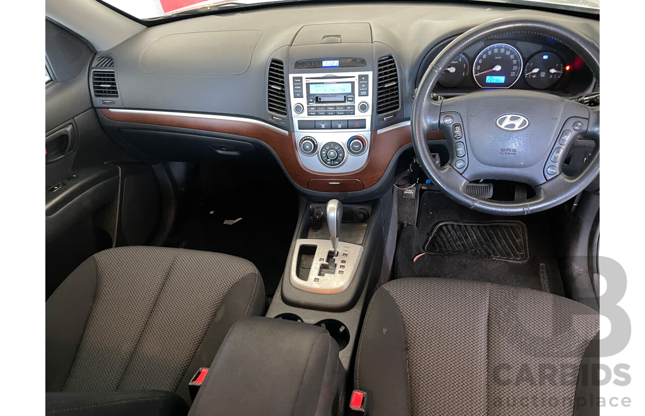 3/2008 Hyundai Santa Fe SX CRDi (4x4) CM MY08 UPGRADE 4d Wagon Silver 2.2L