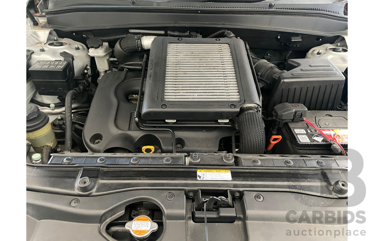 3/2008 Hyundai Santa Fe SX CRDi (4x4) CM MY08 UPGRADE 4d Wagon Silver 2.2L