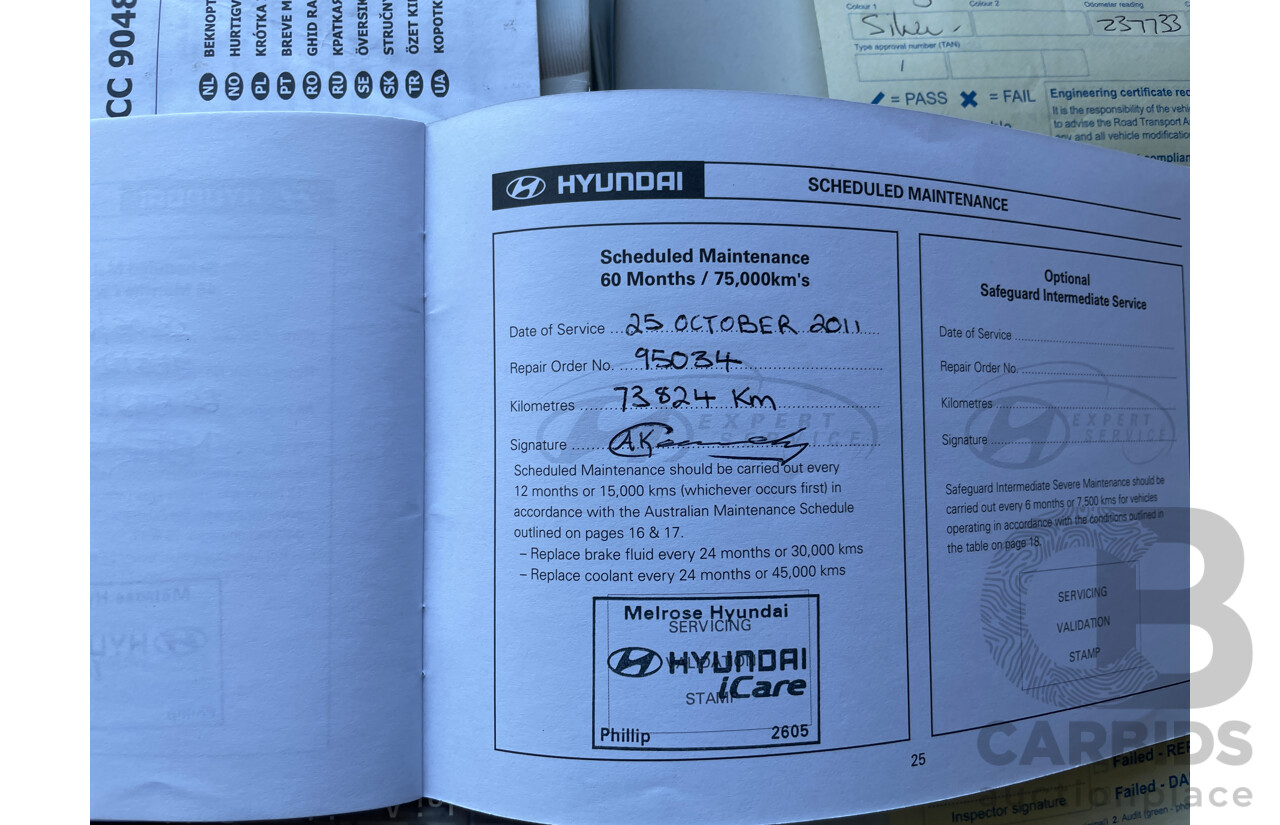 3/2008 Hyundai Santa Fe SX CRDi (4x4) CM MY08 UPGRADE 4d Wagon Silver 2.2L