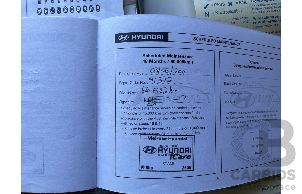 3/2008 Hyundai Santa Fe SX CRDi (4x4) CM MY08 UPGRADE 4d Wagon Silver 2.2L