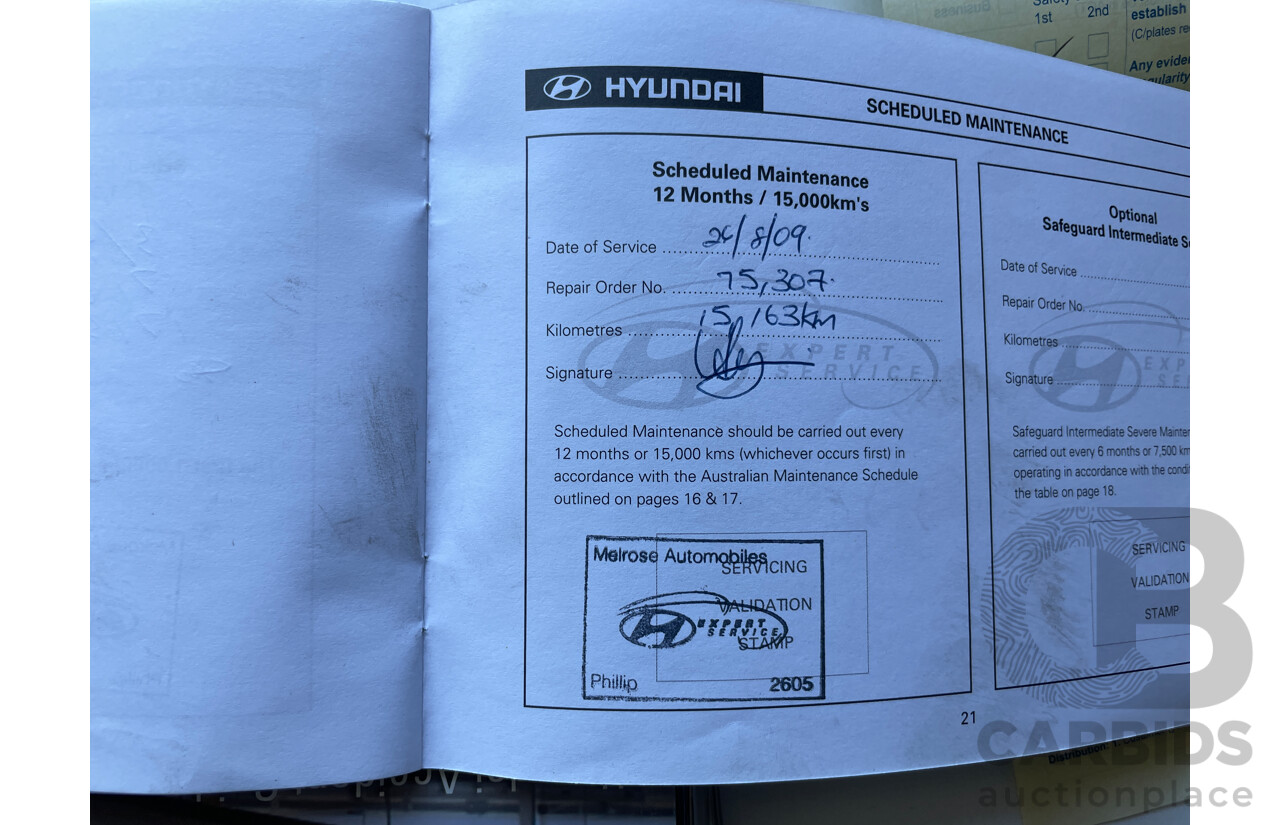 3/2008 Hyundai Santa Fe SX CRDi (4x4) CM MY08 UPGRADE 4d Wagon Silver 2.2L