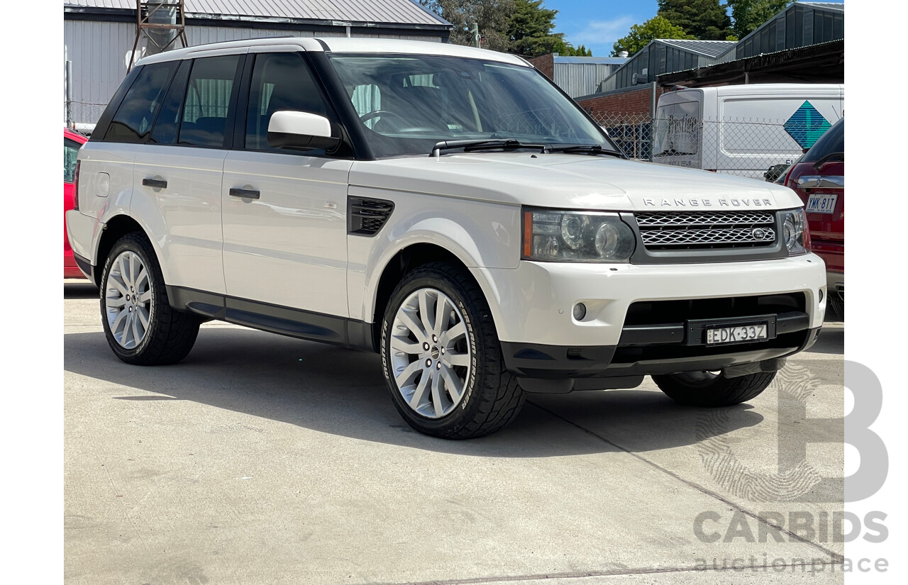 3/2010 Range Rover Range Rover Sport 3.6 TDV8 Luxury MY10 4d Wagon White 3.6L