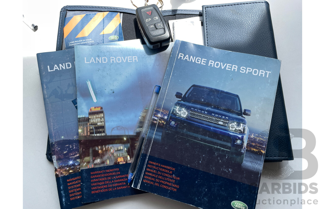 3/2010 Range Rover Range Rover Sport 3.6 TDV8 Luxury MY10 4d Wagon White 3.6L