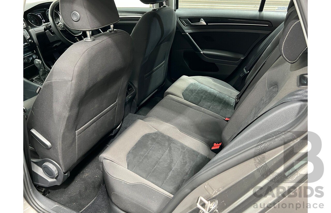 6/2014 Volkswagen Golf 90 TSI AU MY14 5d Hatchback Grey 1.4L Turbo