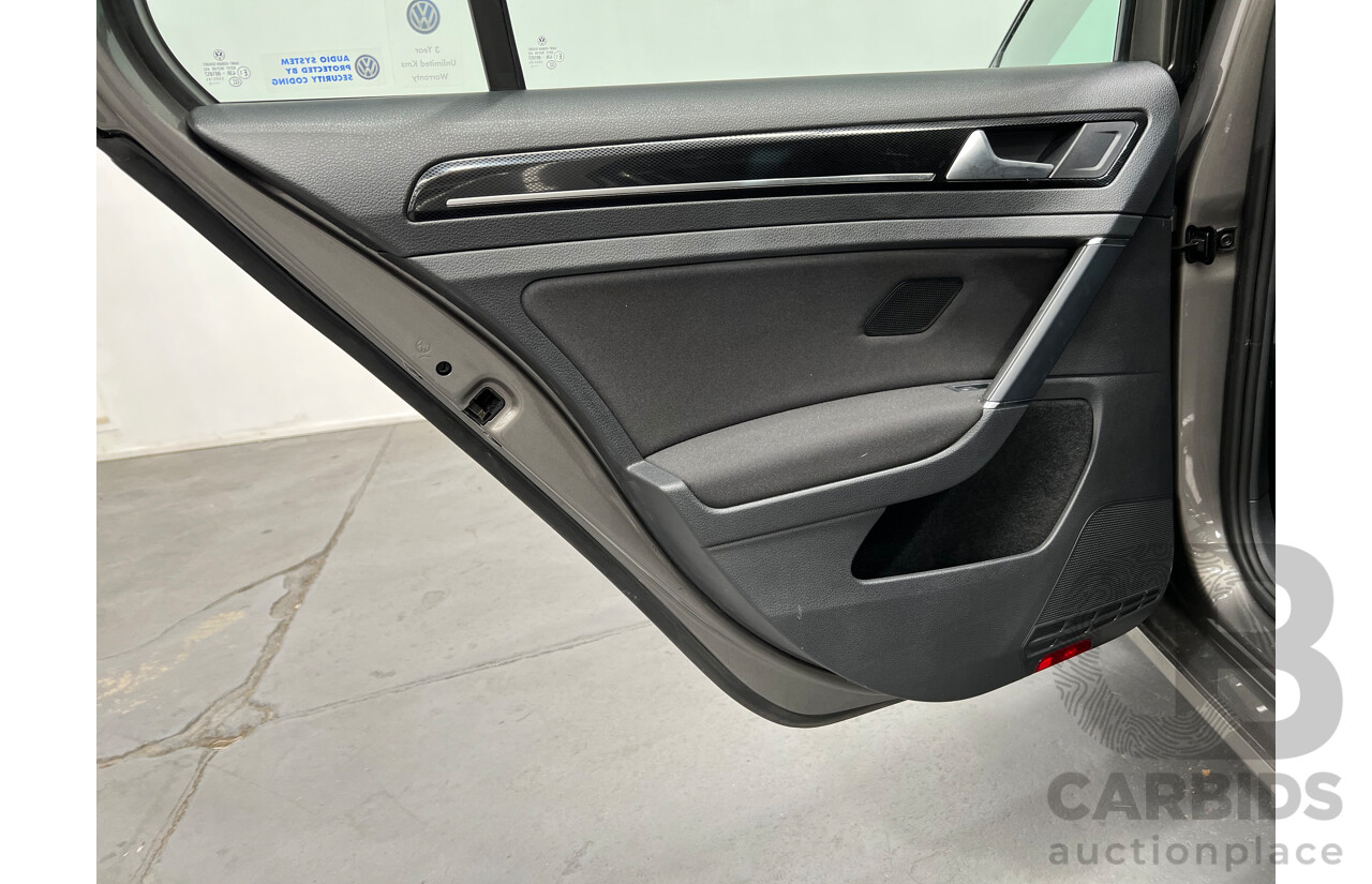 6/2014 Volkswagen Golf 90 TSI AU MY14 5d Hatchback Grey 1.4L Turbo