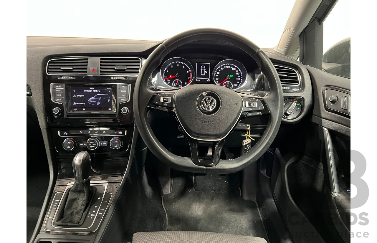 6/2014 Volkswagen Golf 90 TSI AU MY14 5d Hatchback Grey 1.4L Turbo