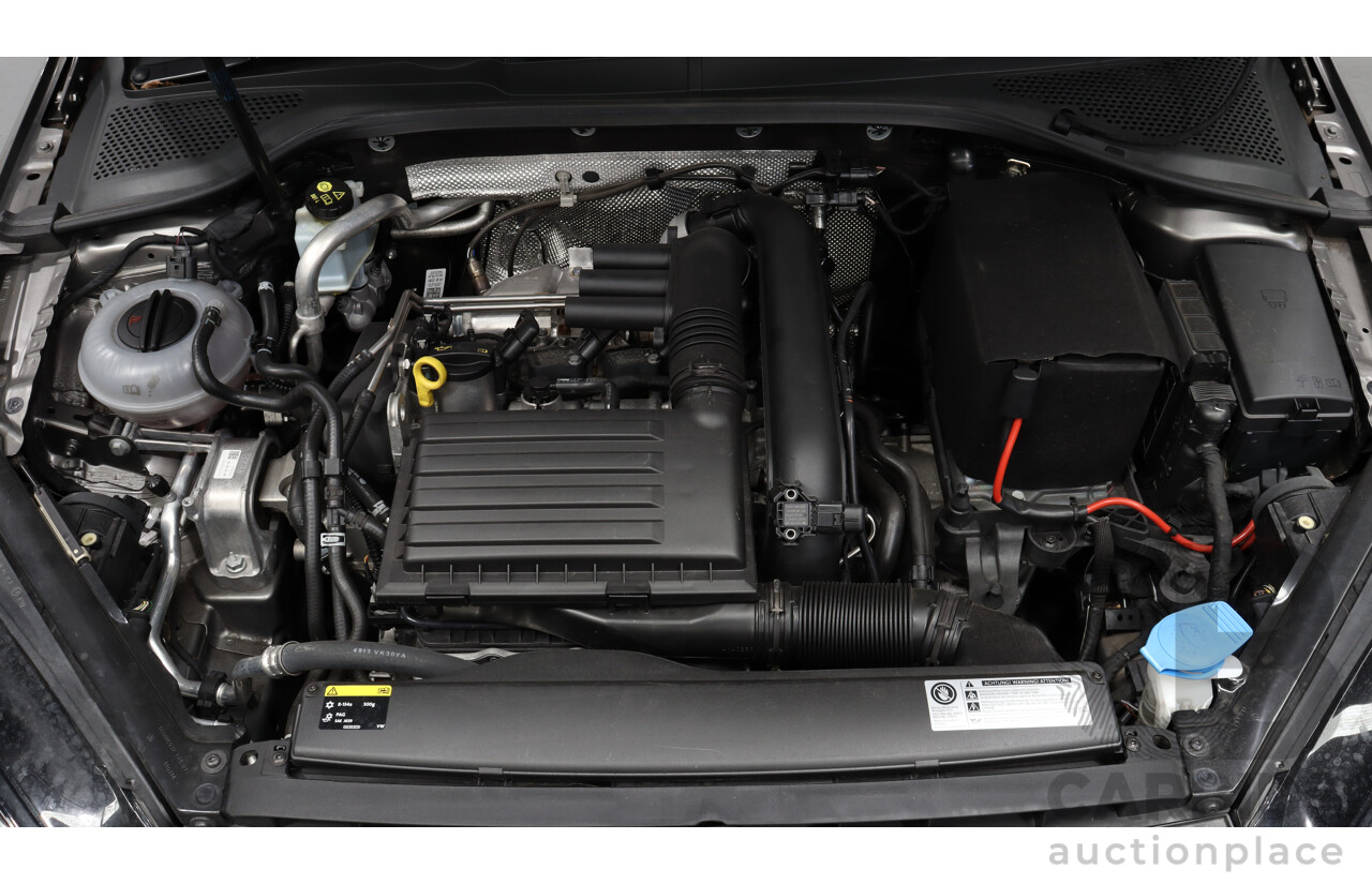 6/2014 Volkswagen Golf 90 TSI AU MY14 5d Hatchback Grey 1.4L Turbo