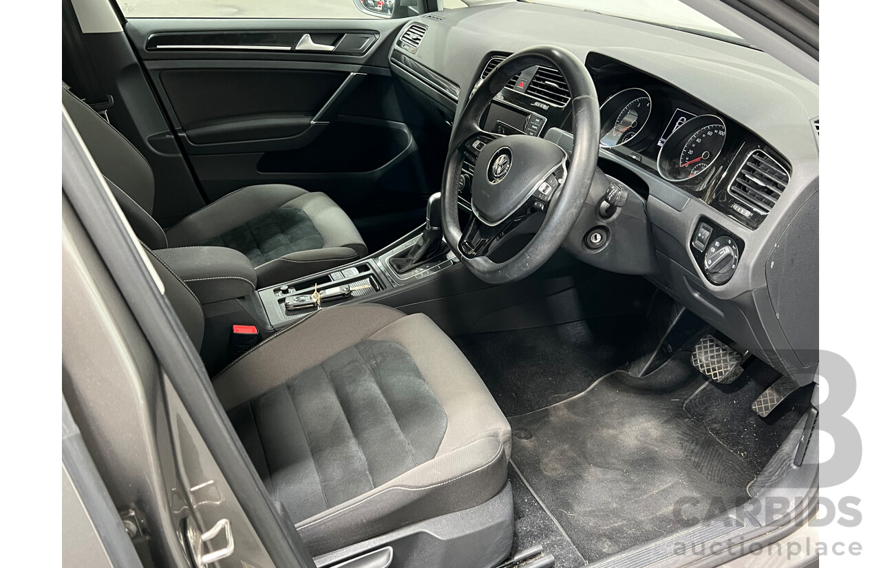 6/2014 Volkswagen Golf 90 TSI AU MY14 5d Hatchback Grey 1.4L Turbo