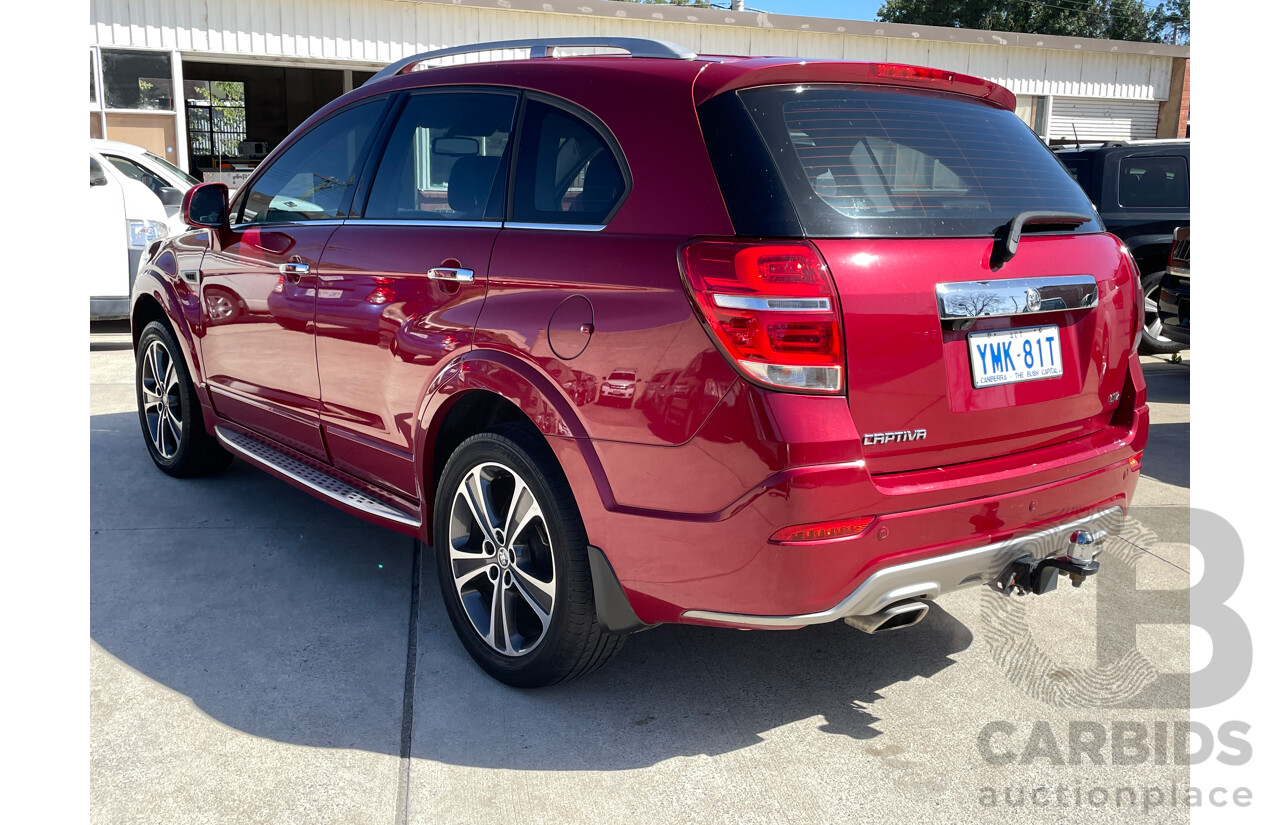 11/2016 Holden Captiva 7 LTZ (awd) CG MY15 4d Wagon Red 3.0L