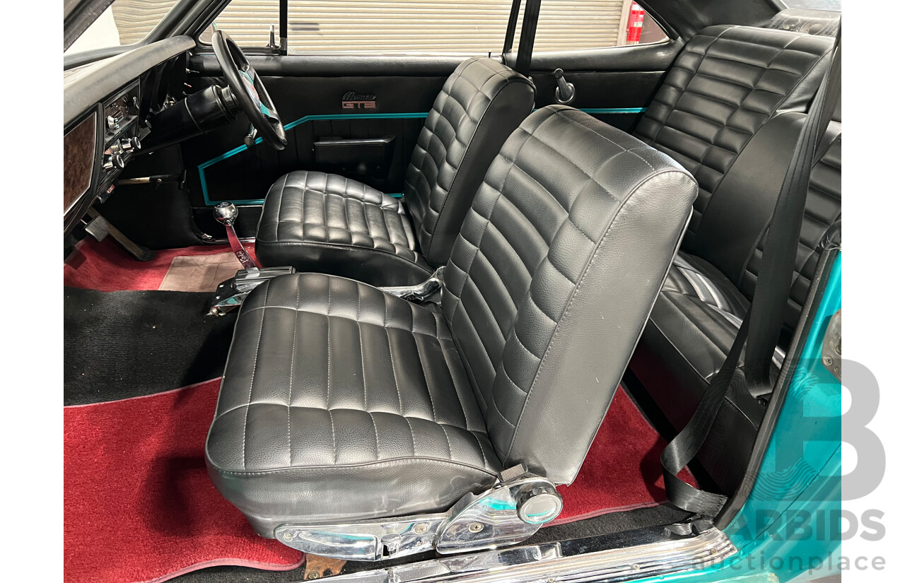 10/1970 Holden Monaro GTS HG 2d Coupe Green 253ci V8