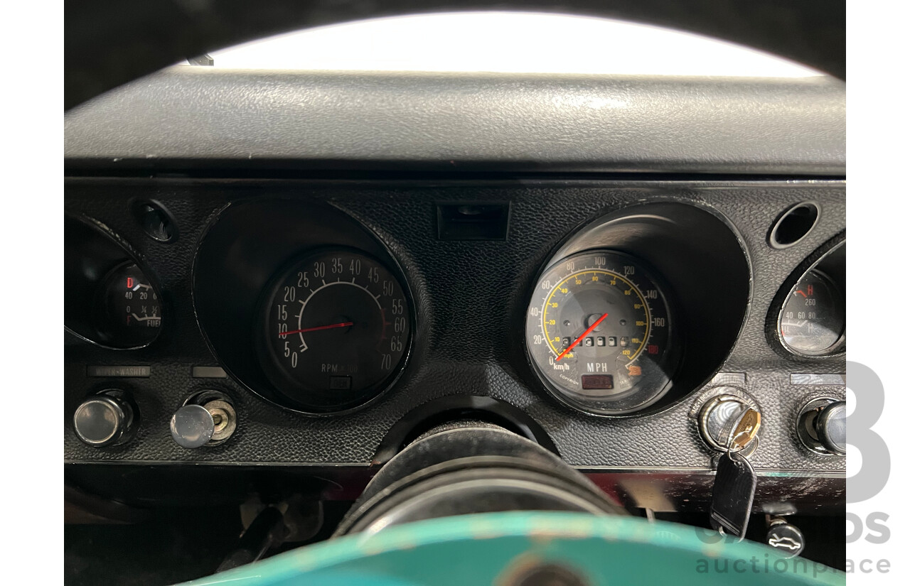 10/1970 Holden Monaro GTS HG 2d Coupe Green 253ci V8