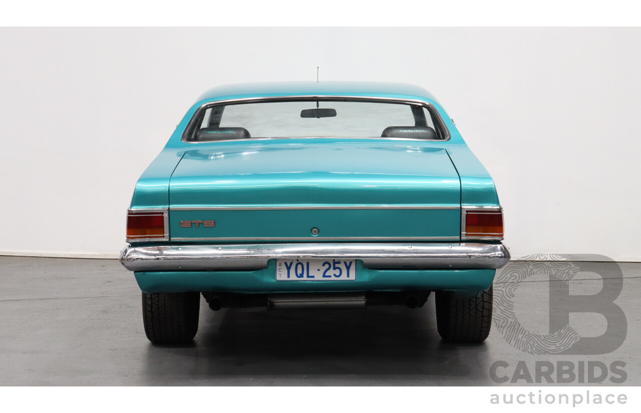 10/1970 Holden Monaro GTS HG 2d Coupe Green 253ci V8