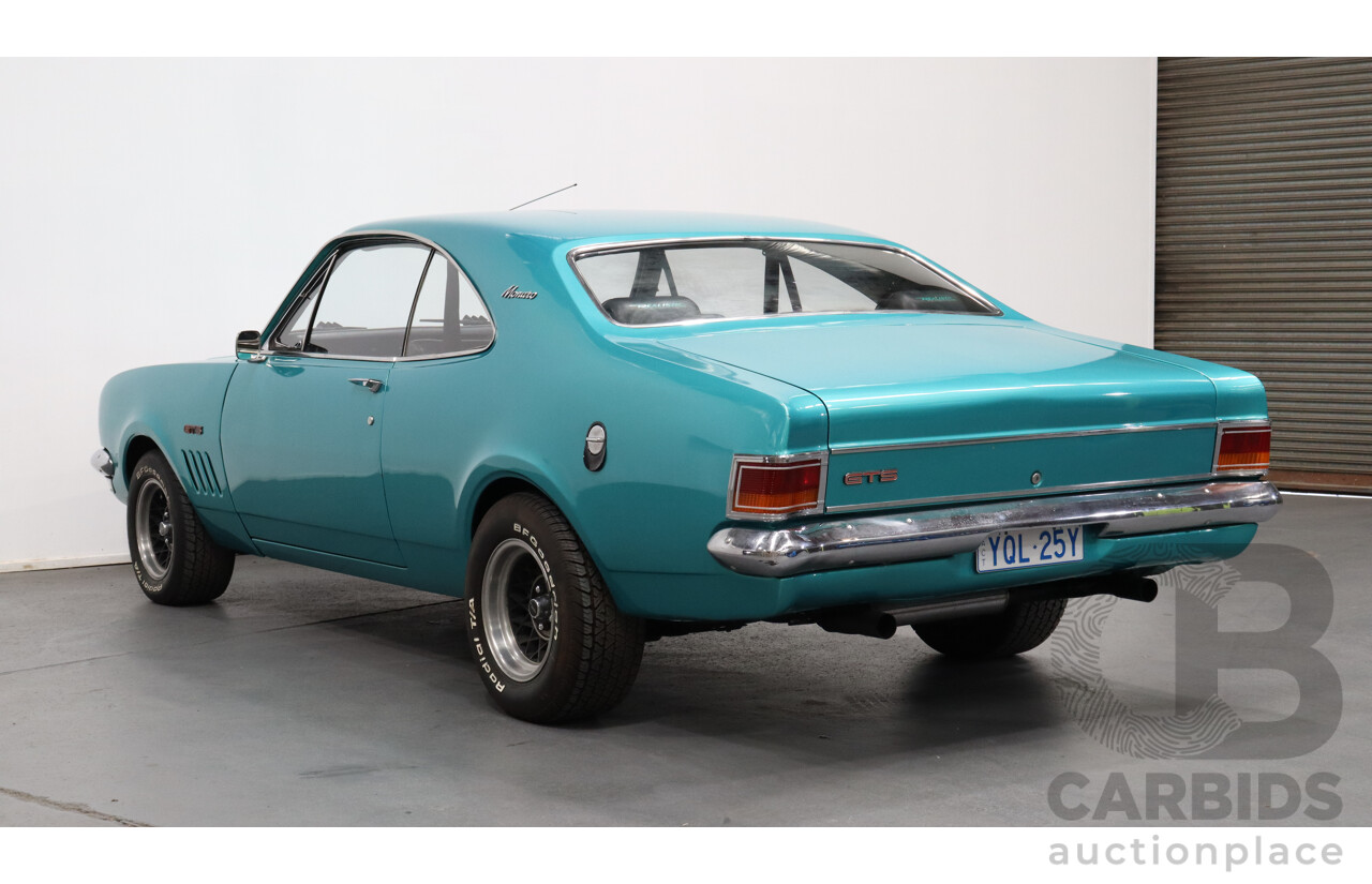 10/1970 Holden Monaro GTS HG 2d Coupe Green 253ci V8