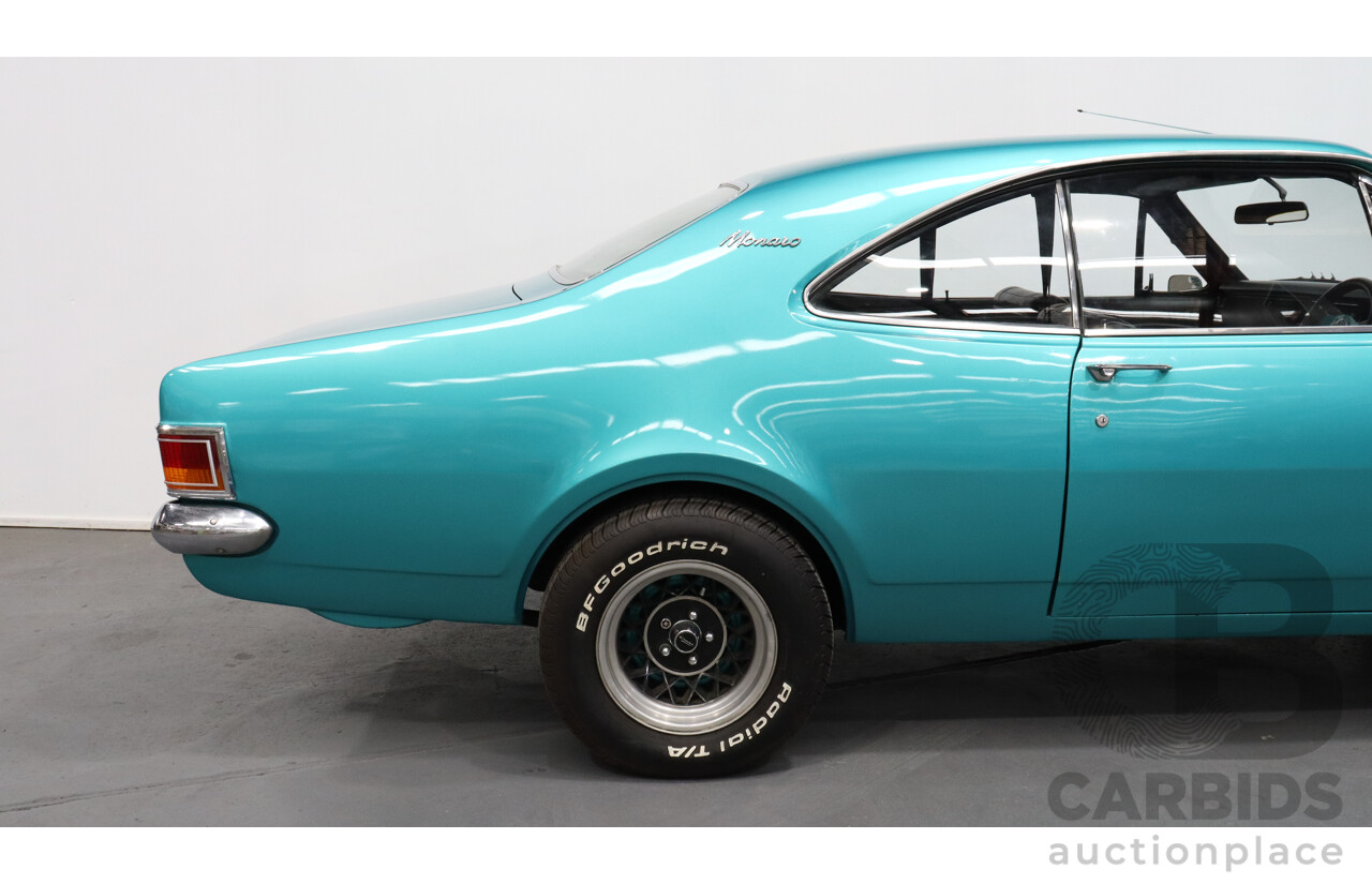 10/1970 Holden Monaro GTS HG 2d Coupe Green 253ci V8