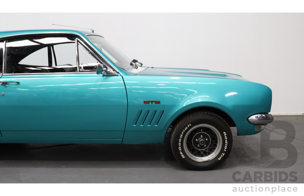 10/1970 Holden Monaro GTS HG 2d Coupe Green 253ci V8
