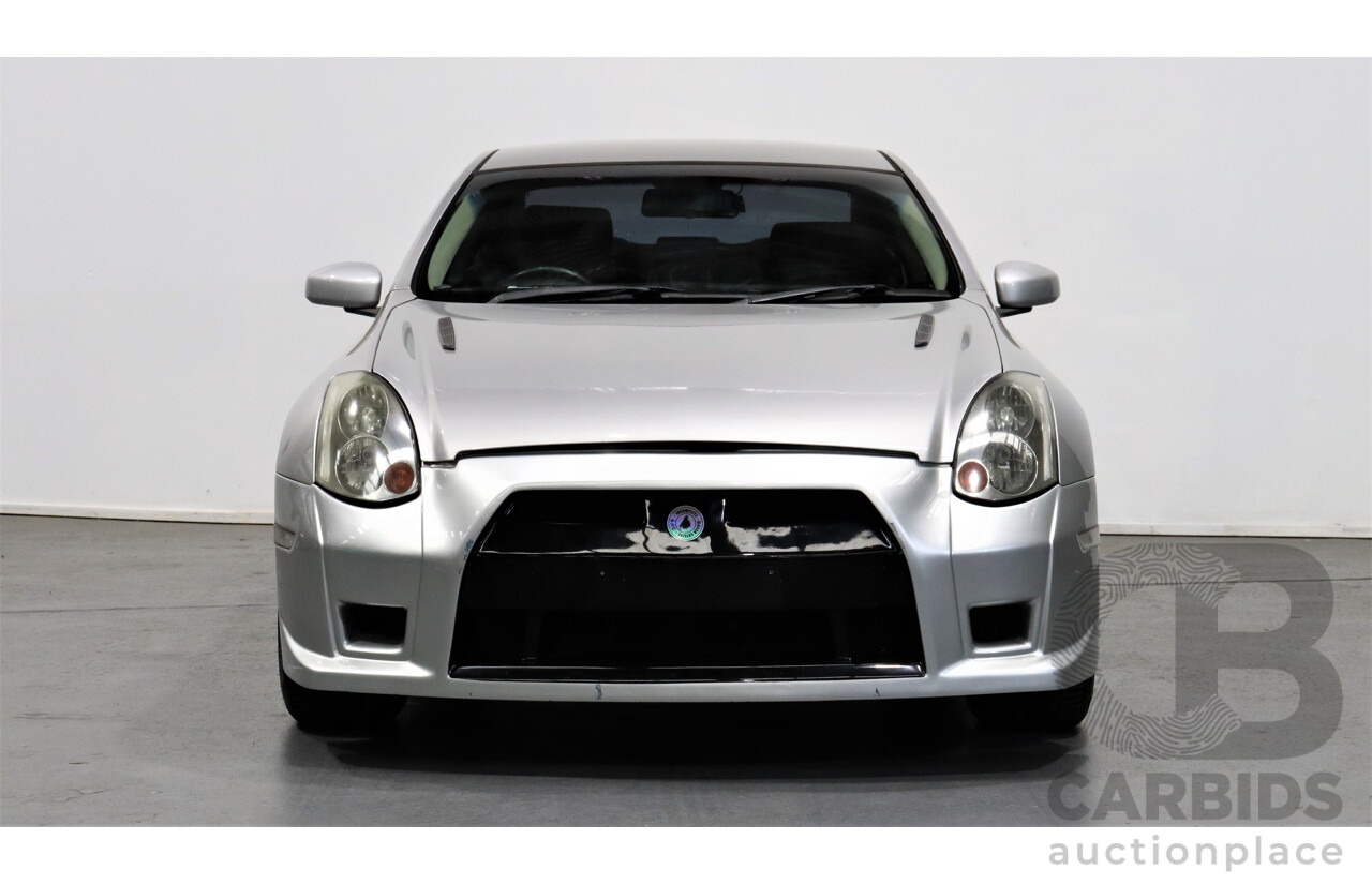 11/2004 Nissan Skyline V35 350GT 2d Coupe Silver 3.5L V6