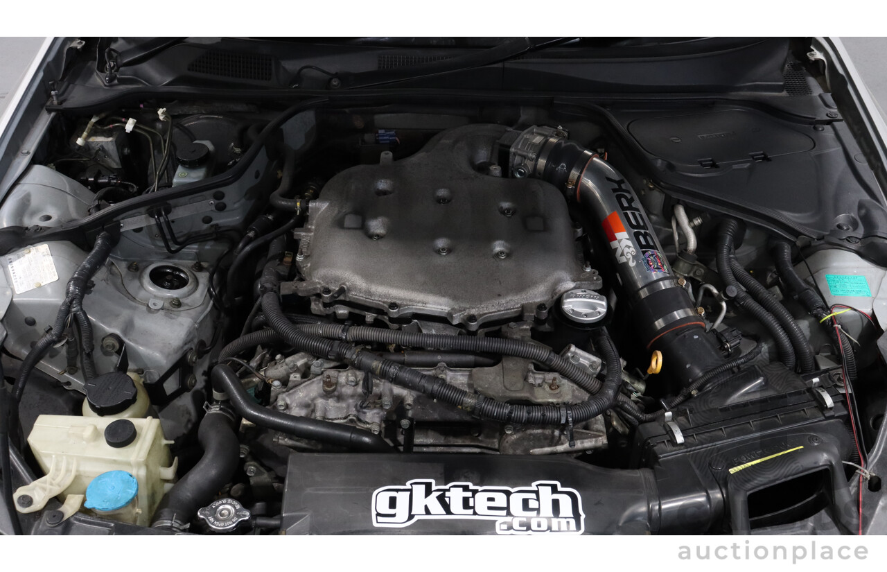 11/2004 Nissan Skyline V35 350GT 2d Coupe Silver 3.5L V6