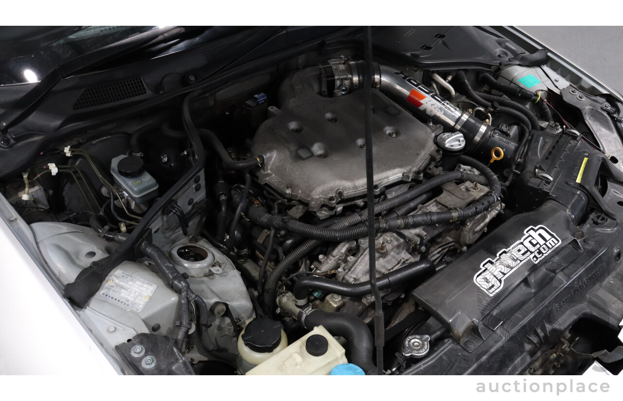 11/2004 Nissan Skyline V35 350GT 2d Coupe Silver 3.5L V6