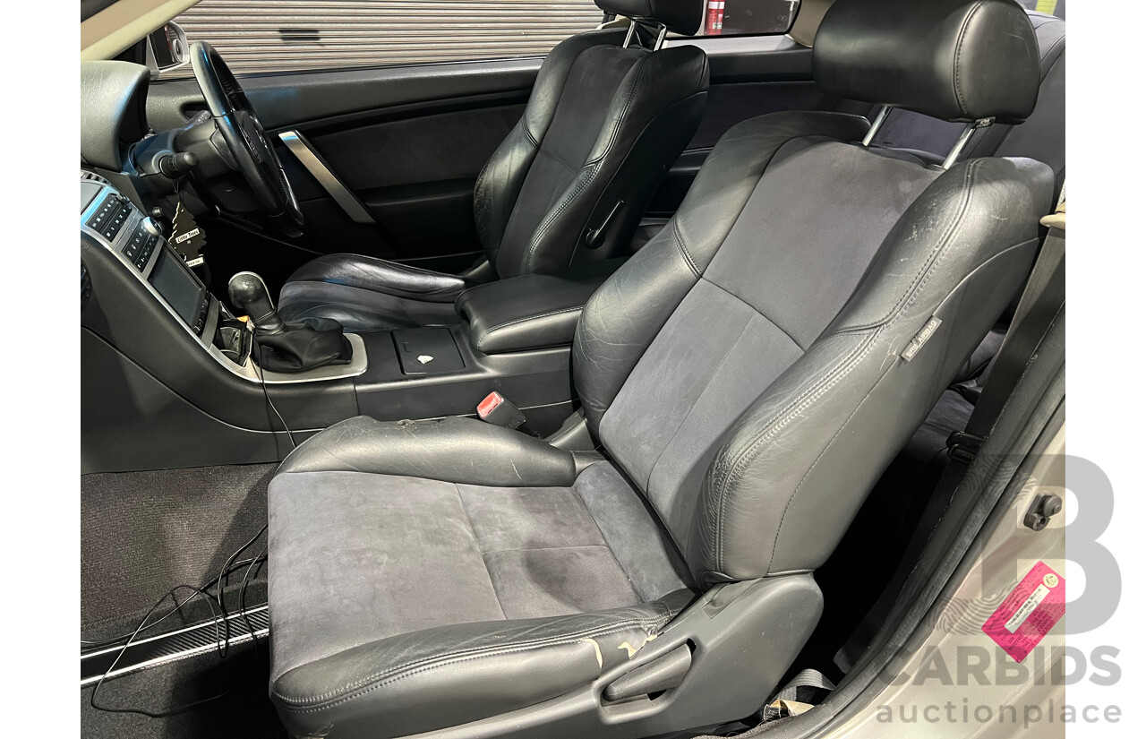 11/2004 Nissan Skyline V35 350GT 2d Coupe Silver 3.5L V6