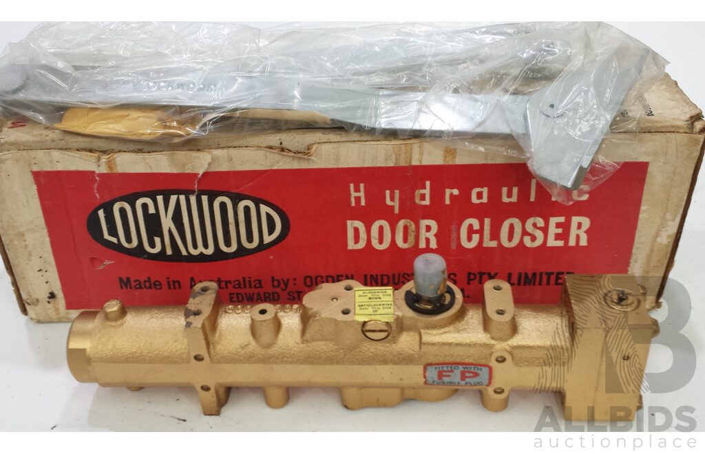 Lockwood Heavy Duty Hydraulic Door Closer - Lot of Two - New