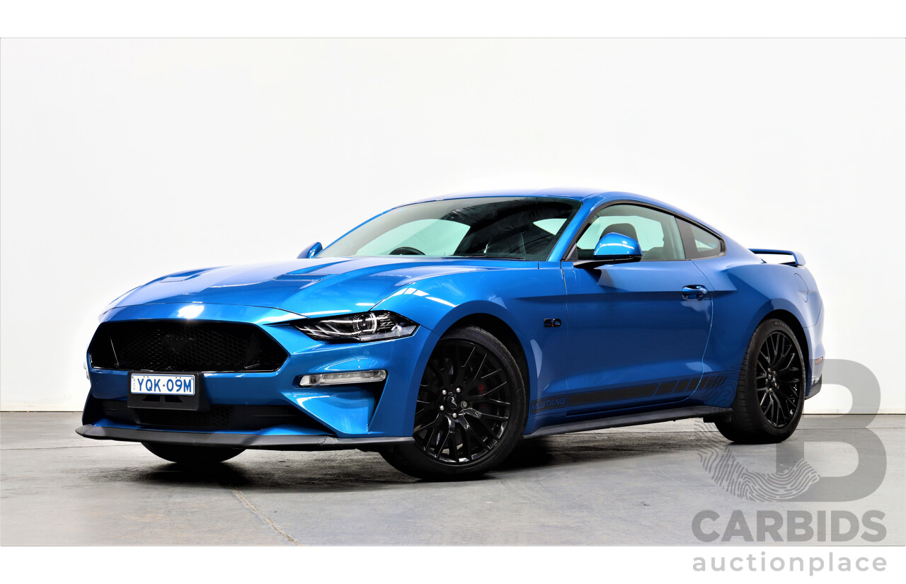 3/2021 Ford Mustang GT FM 2d Coupe Blue 5.0L V8