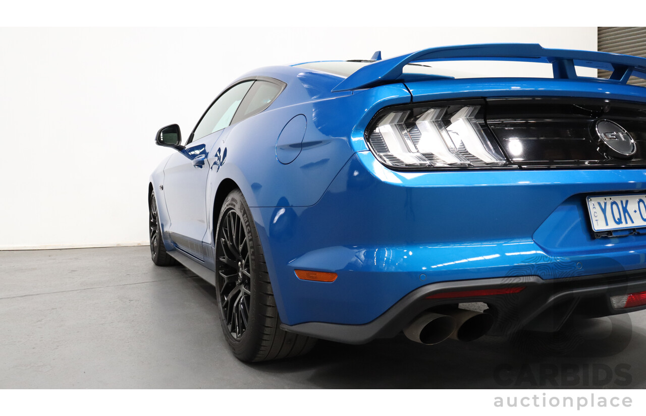 3/2021 Ford Mustang GT FM 2d Coupe Blue 5.0L V8