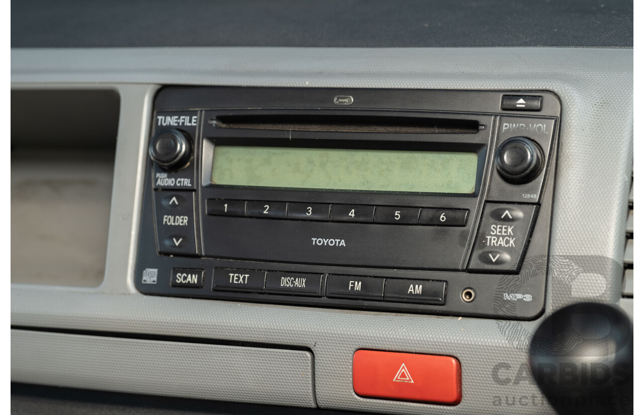 4/2007 Toyota Hiace Commuter KDH223R MY07 Bus White 3.0L Turbo Diesel - 12 Seater