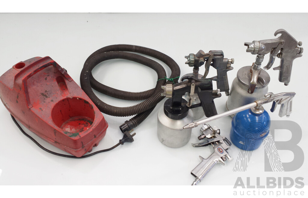 CIG Little Beaver Spray Unit with Paint Pots and Spray Guns