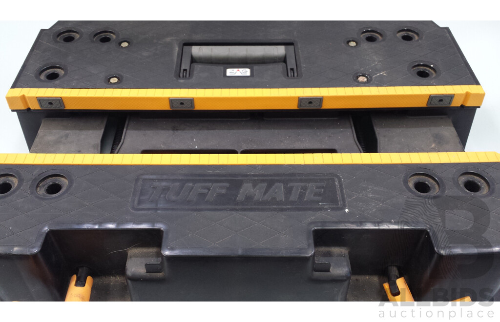 ZAG Tuff Mate Mobile Tool Box with Built in Vice