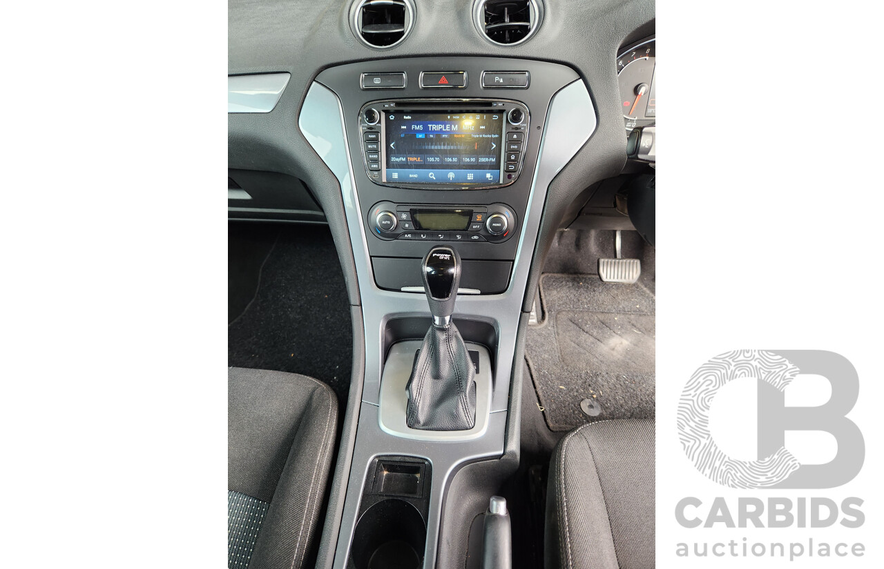 4/2012 Ford Mondeo Zetec Ecoboost MC 5d Hatchback Grey 2.0L Turbo
