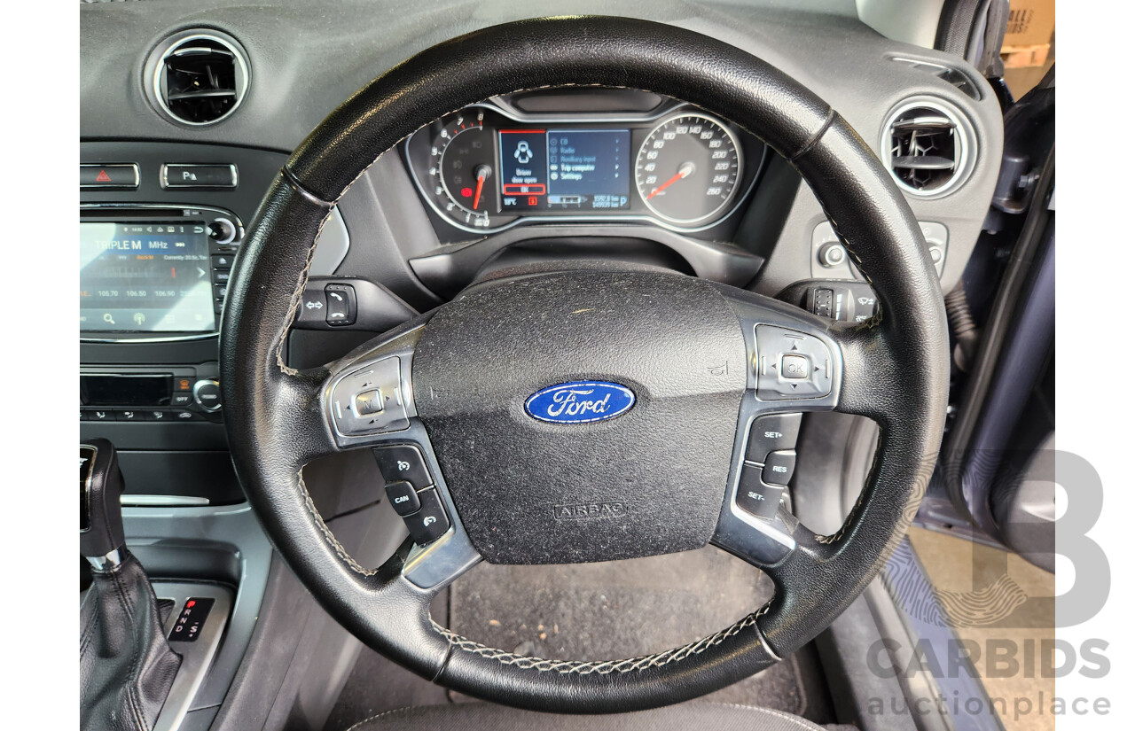 4/2012 Ford Mondeo Zetec Ecoboost MC 5d Hatchback Grey 2.0L Turbo