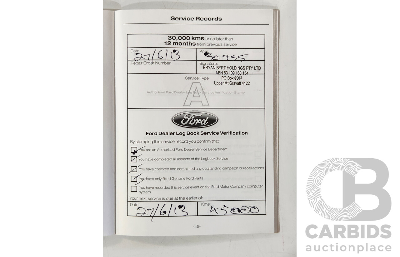 4/2012 Ford Mondeo Zetec Ecoboost MC 5d Hatchback Grey 2.0L Turbo