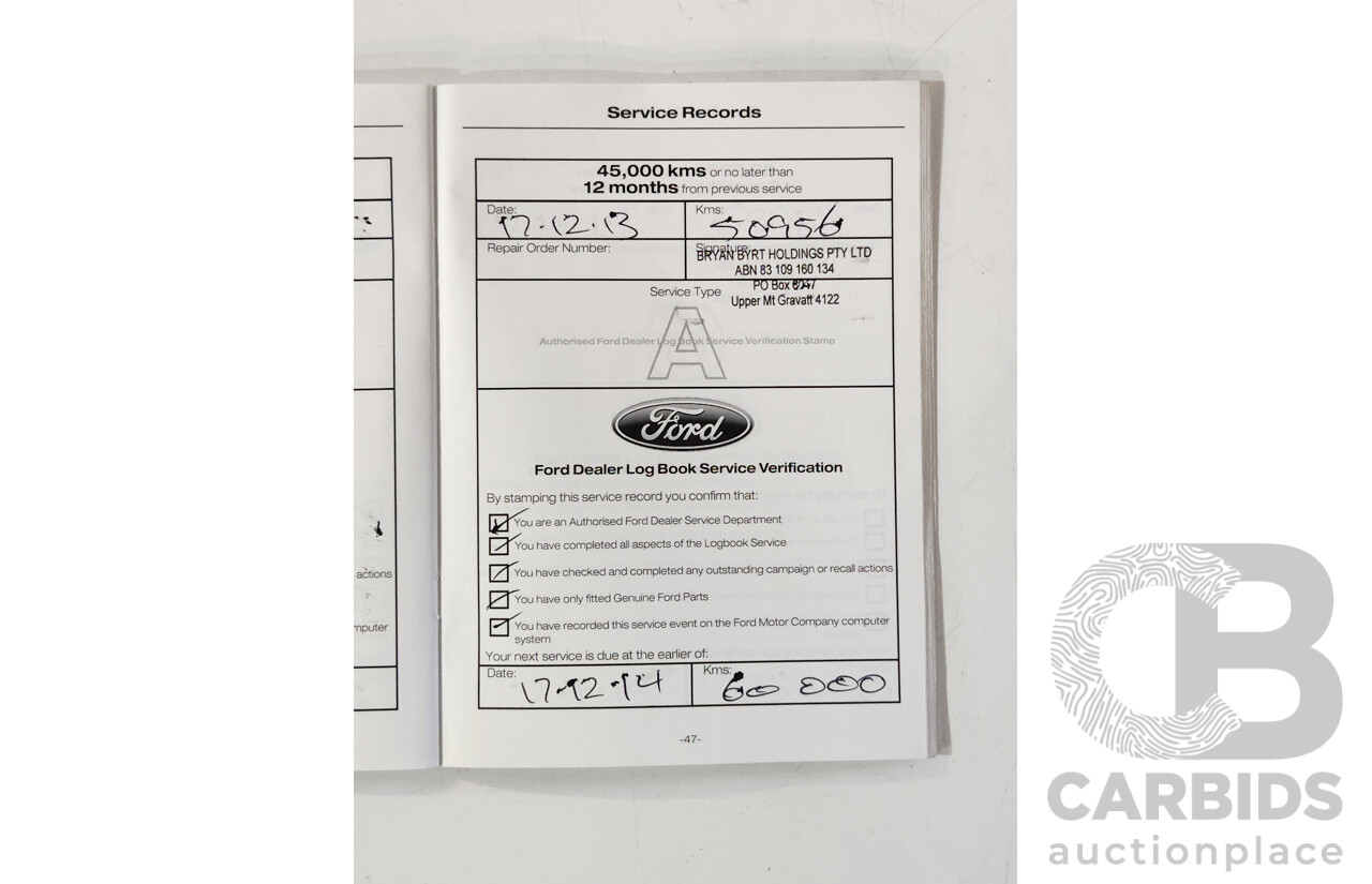4/2012 Ford Mondeo Zetec Ecoboost MC 5d Hatchback Grey 2.0L Turbo