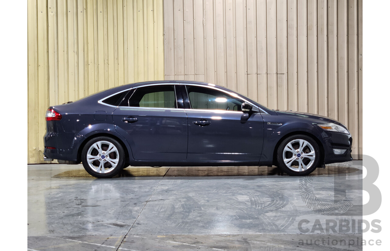 4/2012 Ford Mondeo Zetec Ecoboost MC 5d Hatchback Grey 2.0L Turbo