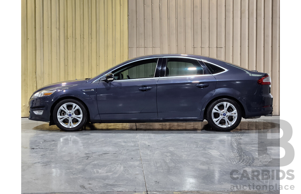 4/2012 Ford Mondeo Zetec Ecoboost MC 5d Hatchback Grey 2.0L Turbo
