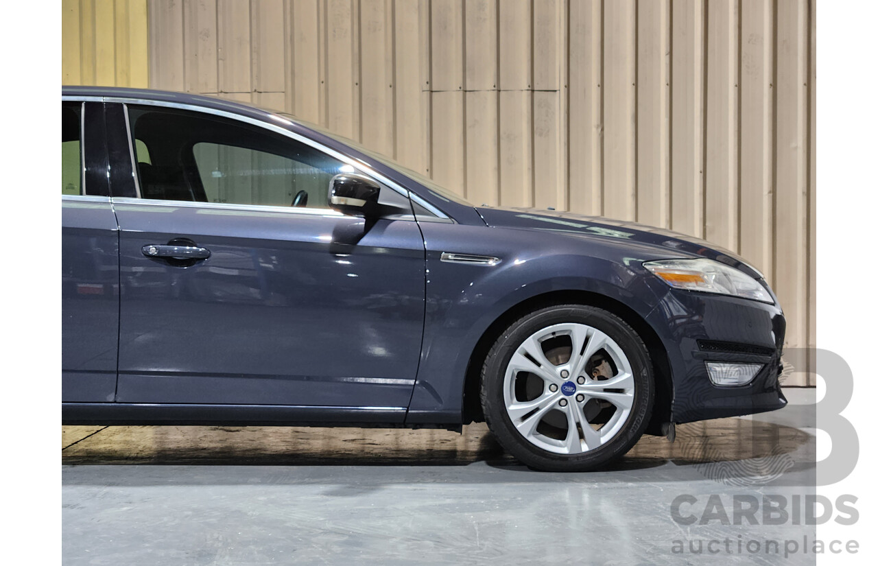 4/2012 Ford Mondeo Zetec Ecoboost MC 5d Hatchback Grey 2.0L Turbo