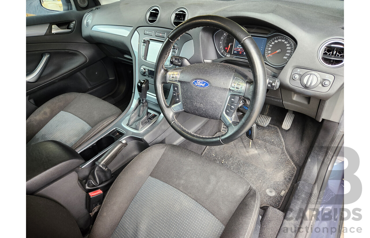 4/2012 Ford Mondeo Zetec Ecoboost MC 5d Hatchback Grey 2.0L Turbo