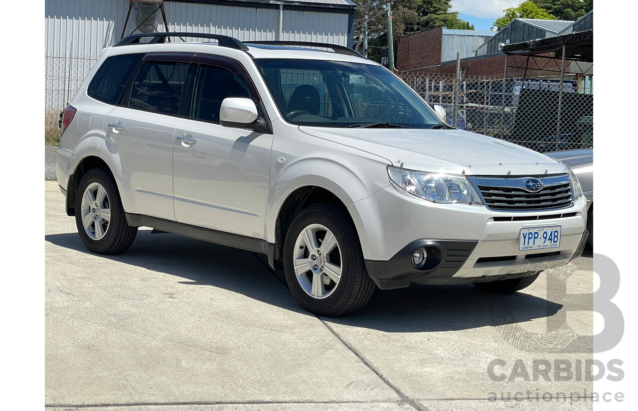 11/2008 Subaru Forester XS Premium MY09 4d Wagon White 2.5L