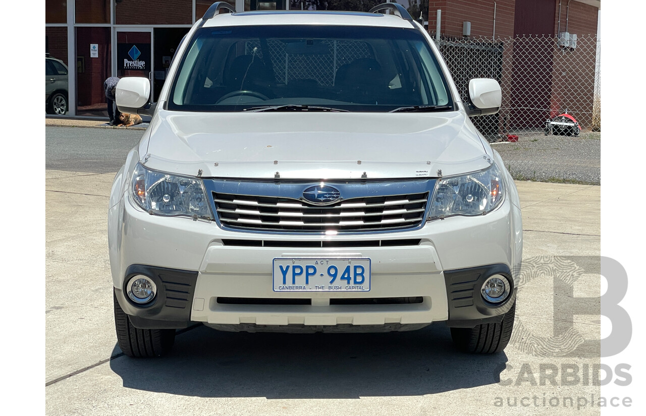 11/2008 Subaru Forester XS Premium MY09 4d Wagon White 2.5L