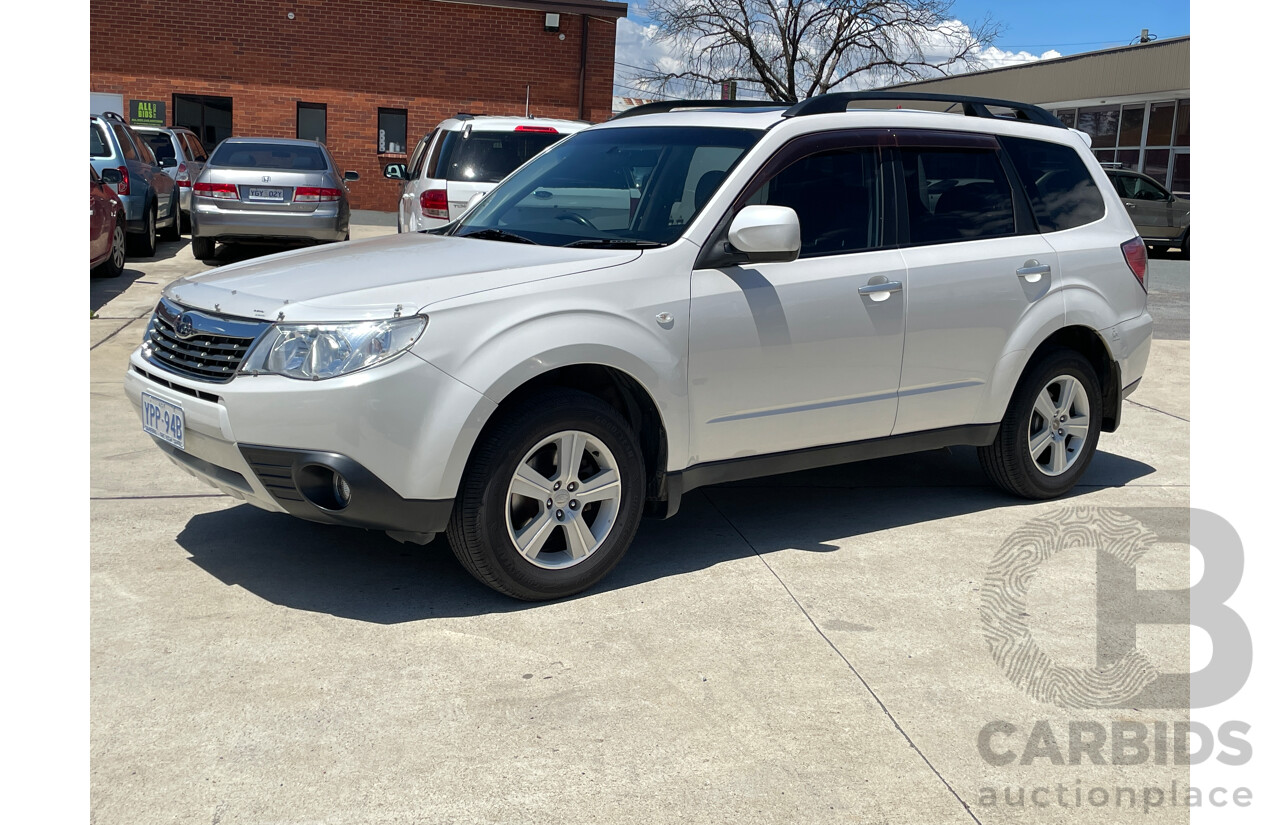 11/2008 Subaru Forester XS Premium MY09 4d Wagon White 2.5L