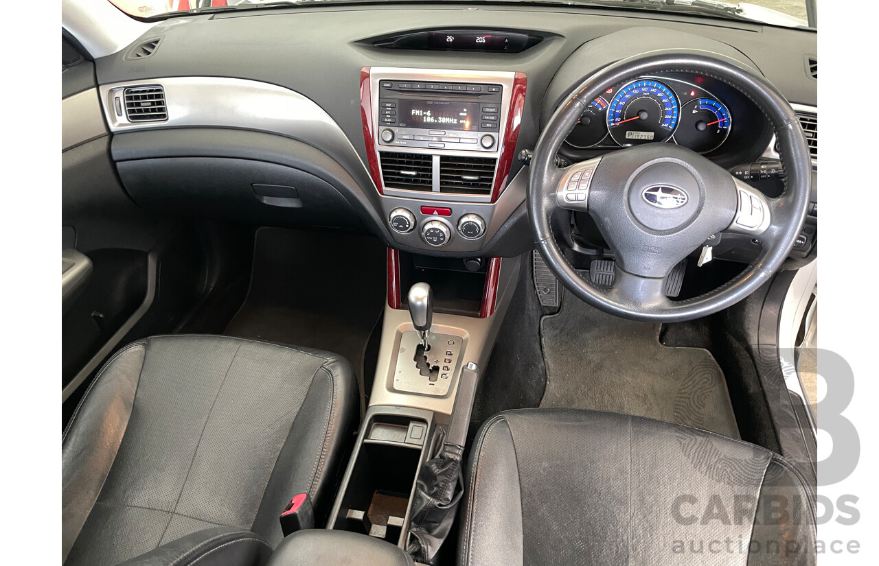 11/2008 Subaru Forester XS Premium MY09 4d Wagon White 2.5L